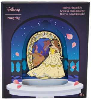 Loungefly Disney Lenticular Enamel Pin Belle (Beauty and the Beast) 8 cm