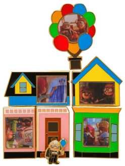 Loungefly Disney Pixar by Loungefly Enamel Pins Blind Box UP Lenticular Puzzle Display (18)