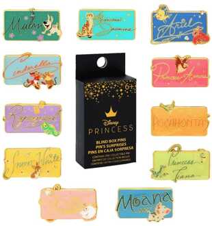 Loungefly Disney Princess by Loungefly Enamel Pins Blind Box Signature Display (22)