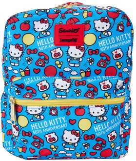 Loungefly Hello Kitty by Loungefly Mini Backpack 50th Anniversary AOP