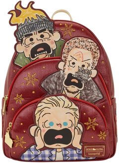 Loungefly Home Alone Triple Pocket Mid-Size Backpack