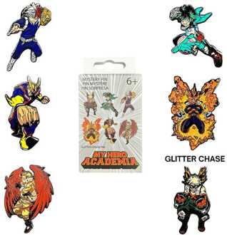 Loungefly My Hero Academia by Loungefly Enamel Pins Blind Box Multi Char Assortment (12)