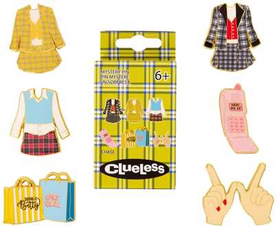 Loungefly Paramount by Loungefly Enamel Pins Blind Box Clueless Assortment (12)
