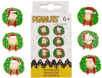 Loungefly Peanuts by Loungefly Enamel Pins Blind Box Snoopy and Friends Holiday Assortment (12)