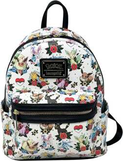 Loungefly Pokemon by Loungefly Mini Backpack Eevee AOP MNBK