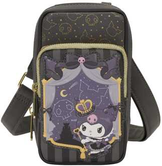 Loungefly Sanrio by Loungefly Crossbody with Coin Bag 20th Anniversary Kuromi Cell Phone