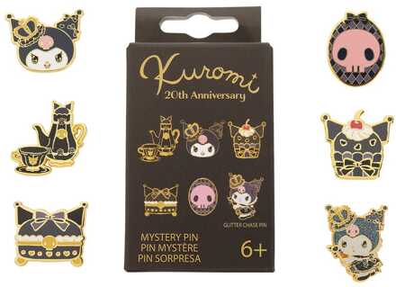 Loungefly Sanrio by Loungefly Enamel Pins Blind Box 20th Anniversary Kuromi Assortment (12)