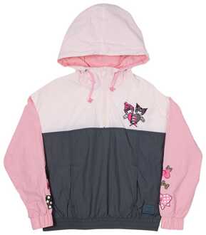Loungefly Sanrio by Loungefly Windbreaker Jacket My Melody and Kuromi Size L