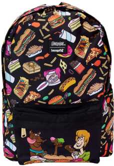 Loungefly Scooby-Doo by Loungefly Backpack Munchies AOP