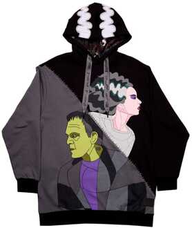 Loungefly Universal Monsters by Loungefly Hoodie Sweater Unisex Bride of Frankenstein Size L