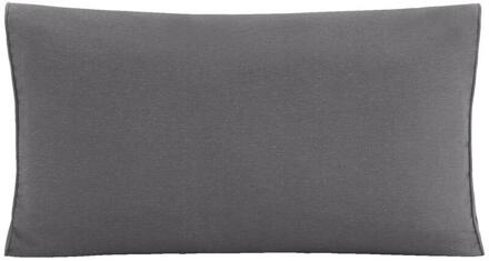 Loungekussen Brest Rug/zij - 73x43 Cm - Polyester - Grijs - 12x43x73 Cm