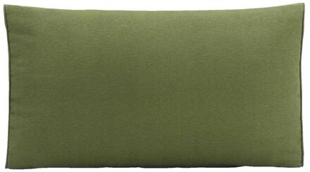 Loungekussen Brest Rug/zij - Donker - 73x43 Cm - Polyester - Groen - 12x43x73 Cm