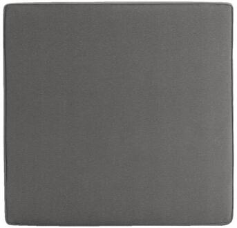 Loungekussen Brest Zit - 73x73 Cm - Polyester - Grijs - 11x73x73 Cm