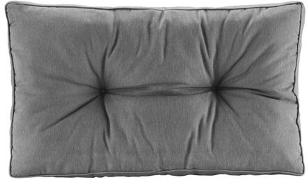 Loungekussen Florence Rug - 73x43 Cm - Katoen/Polyester - Grijs