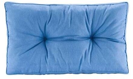 Loungekussen Florence rug - blauw - 73x43 cm - Leen Bakker - 43 x 73