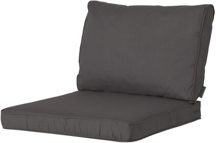 Loungekussen zit en rug 73x73cm Carré   Basic black