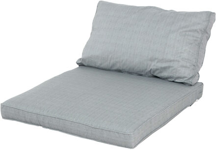 Loungekussen zit en rug 73x73cm Carré   Basic grey