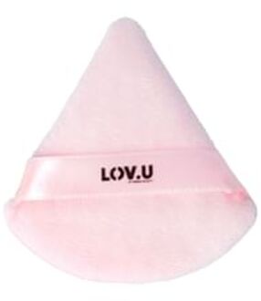 LOV.U Triangle Powder Puff Pink