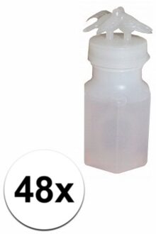 Love bird bruiloft bellenblaas 48 stuks