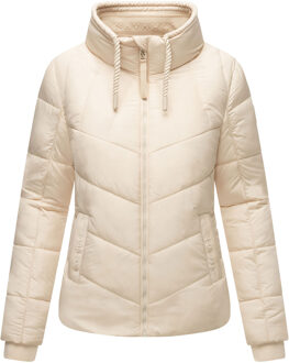 Love Fairy Gewatteerde Winterjas voor Dames - Licht, Warm & Modern Beige