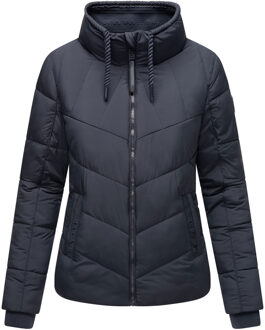 Love Fairy Gewatteerde Winterjas voor Dames - Licht, Warm & Modern - maat Blauw