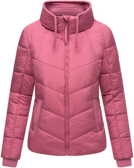 Love Fairy Gewatteerde Winterjas voor Dames - Licht, Warm & Modern - maat Stoffig Roze