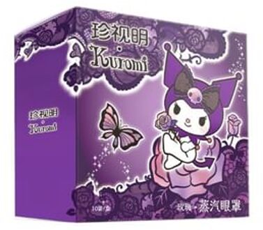 Love Heart Steam Eye Mask Kuromi Limited Edition - 3 Types Rose - 10pcs