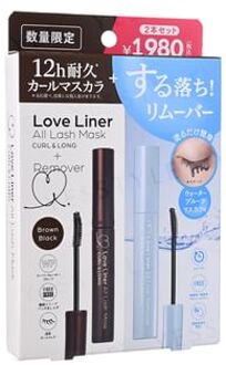 Love Liner All Lash Mask Curl & Long & Remover Special Set - Mascara en Mascararemover