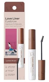 Love Liner Eyebrow Signature Fit Mascara Lychee Brown 6.5g