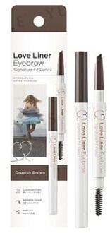 Love Liner Eyebrow Signature Fit Pencil Grayish Brown 0.23g