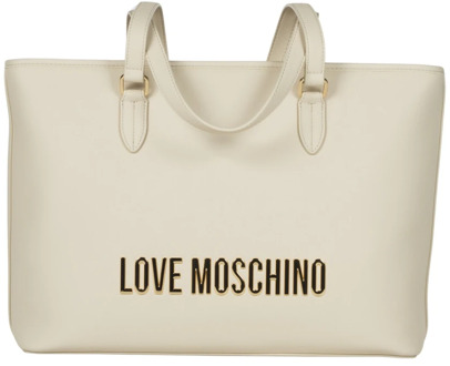 Love Moschino Bold Love Tas Love Moschino , Beige , Dames - ONE Size