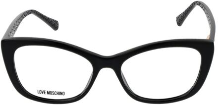Love Moschino Cat Eye Bril Model Lo2006 Zwart - One Size
