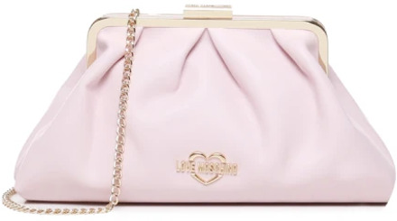Love Moschino Clutches Love Moschino , Pink , Dames - ONE Size