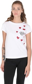Love Moschino Dames T-Shirt - maat Wit