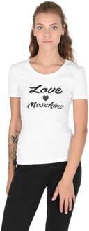 Love Moschino Dames T-Shirt - maat Wit