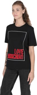 Love Moschino Dames T-Shirt - maat Zwart