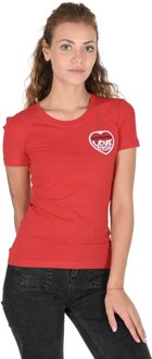 Love Moschino Dames T-Shirt Rood