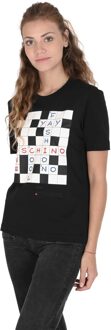 Love Moschino Dames T-shirt Zwart