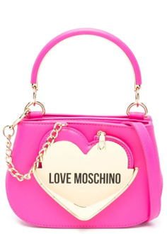 Love Moschino Fuchsia Tassen voor Vrouwen Love Moschino , Pink , Dames - ONE Size