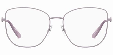 Love Moschino Hart Metalen Frame Bril Mol6017 Lila - One Size