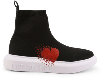 Love Moschino Lente/Zomer Collectie Damessneakers - Stijl Ja15134G1Eizi Love Moschino , Black , Dames - 35 Eu,40 EU
