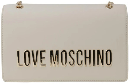 Love Moschino Lente/Zomer Dames Tas Love Moschino , Beige , Dames - ONE Size
