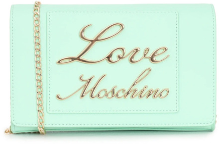 Love Moschino Mintgroene Schoudertas Love Moschino , Green , Dames - ONE Size
