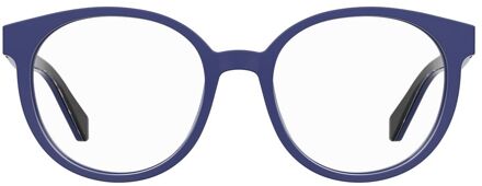 Love Moschino Ronde Blauwe Monturen Mol584 Paars