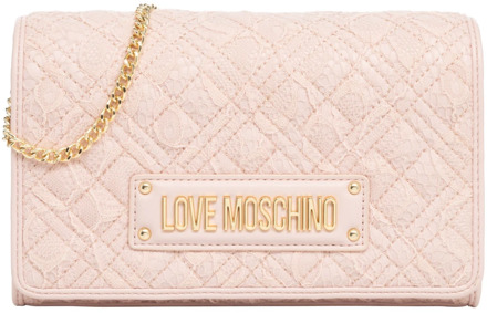 Love Moschino Smart Daily Crossbody bag Love Moschino , Pink , Dames - ONE Size