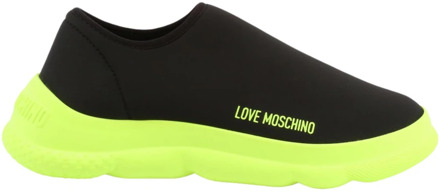 Love Moschino Sneakers Love Moschino , Black , Dames - 36 Eu,37 Eu,35 Eu,39 Eu,40 Eu,38 EU
