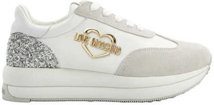 Love Moschino Sneakers Love Moschino , White , Dames - 41 Eu,39 Eu,40 Eu,38 Eu,36 Eu,37 EU