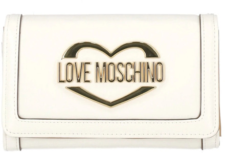 Love Moschino Stijlvolle Portemonnee Love Moschino , White , Dames - ONE Size
