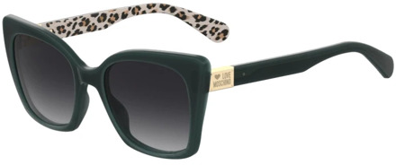 Love Moschino Sunglasses Love Moschino , Green , Dames - 53 MM
