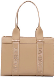 Love Moschino Tote Bags Love Moschino , Beige , Dames - ONE Size